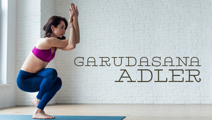 Asana Des Monats Garudasana Der Adler